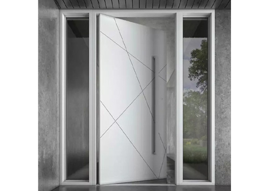 6 meilleurs emplacements d'installation pour les portes de pivot en aluminium moderne