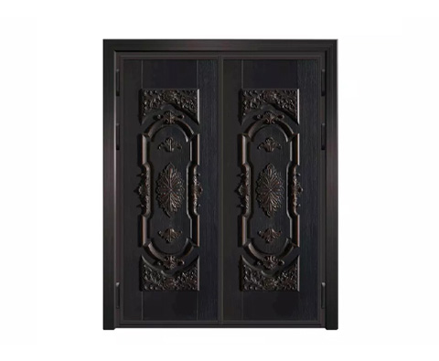 Porte en aluminium en alliage de zinc de dinde