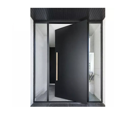 Hôtel en alliage en aluminium Pivot Porte de porte principale