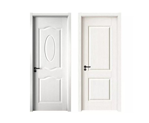 Placage amorcé blanc étanche étanche américaine des portes en bois solides en bois pour pièce